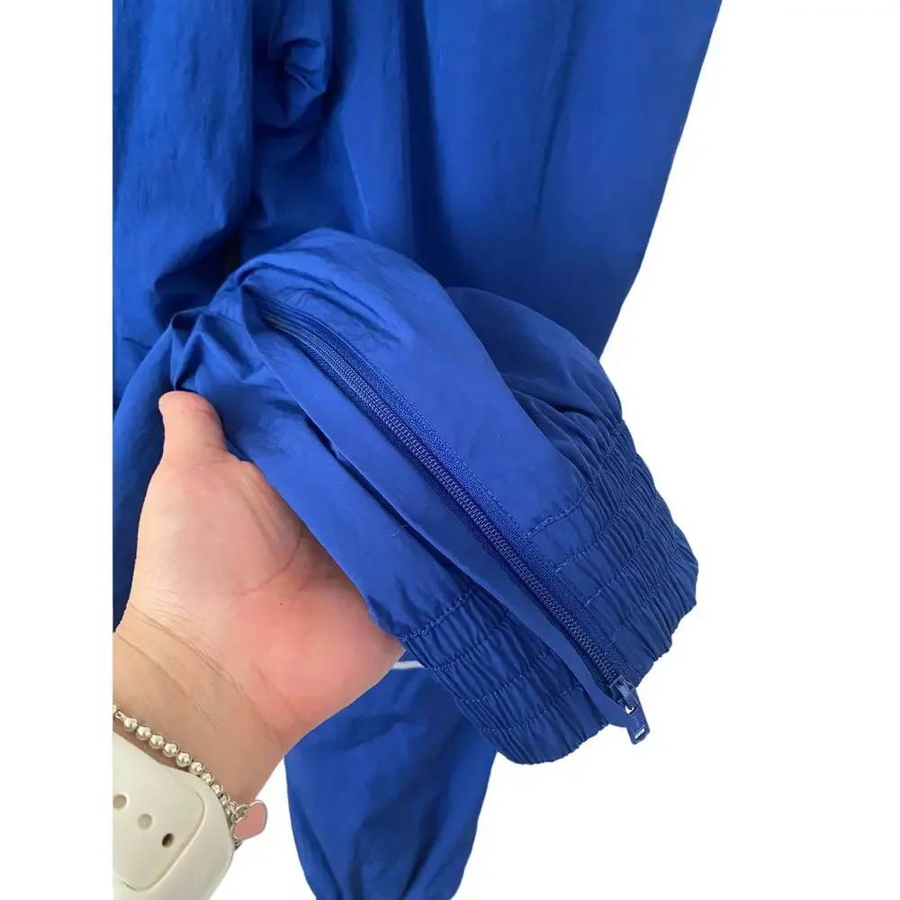 Adidas Equipment ADV 91-17 Blue Track Pants Stretchy Waistband Small Athleisure